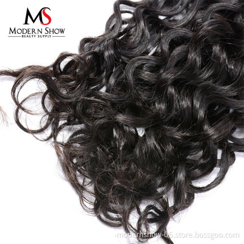 9A Grade Cuticle Aligned Water Wave hair, Brazilian Water Wave Hair Extensions, Double Drawn Water Wave Hair Weave